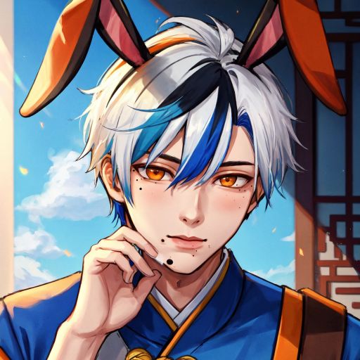 Alt Male Bunny Chinese outfit