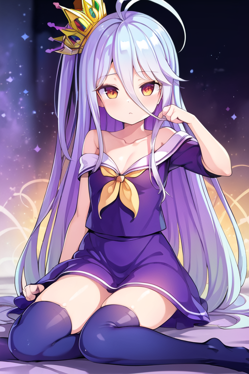 01603-3024727059-((masterpiece, best quality)), (ultra-detailed), 5 fingers, illustration, , Shiro, shiro_(no_game_no_life), No Game No Life, lon.png