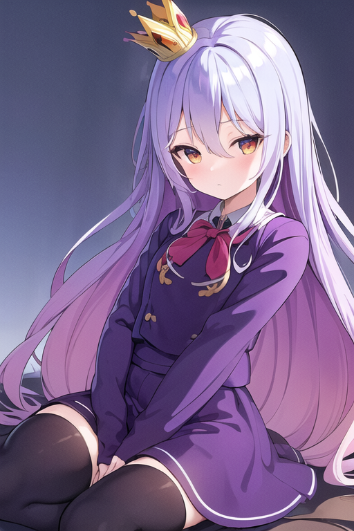 01705-1553074981-((masterpiece, best quality)), (ultra-detailed_1.2), , Shiro, shiro_(no_game_no_life), No Game No Life, purple clothes, long hai.png