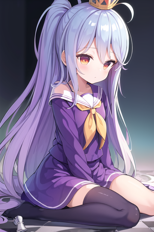 01718-2106806251-((masterpiece, best quality_1.2)), (ultra-detailed_1.2), , Shiro, shiro_(no_game_no_life), No Game No Life, purple clothes, long.png