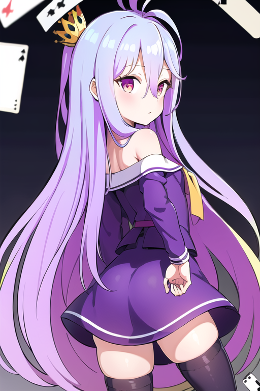 01625-2260826379-((masterpiece, best quality)), (ultra-detailed), (hands behind back), , purple_clothes, Shiro, shiro_(no_game_no_life), No Game.png