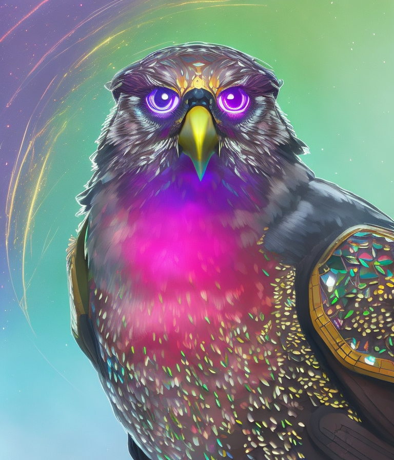 Psychadelic Falcon