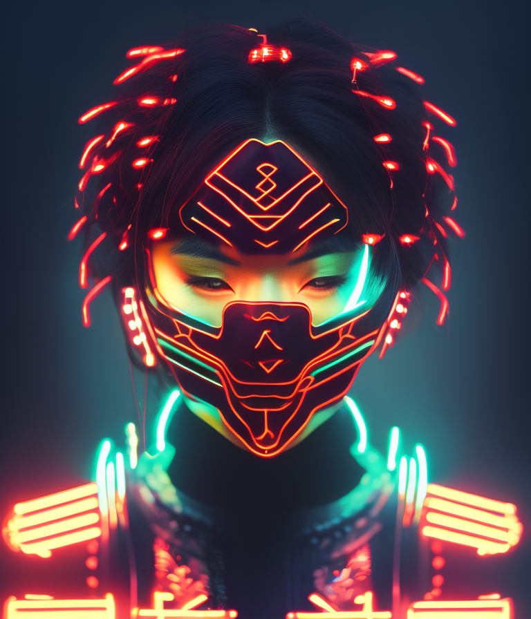 Dark Neon Cyberpunks