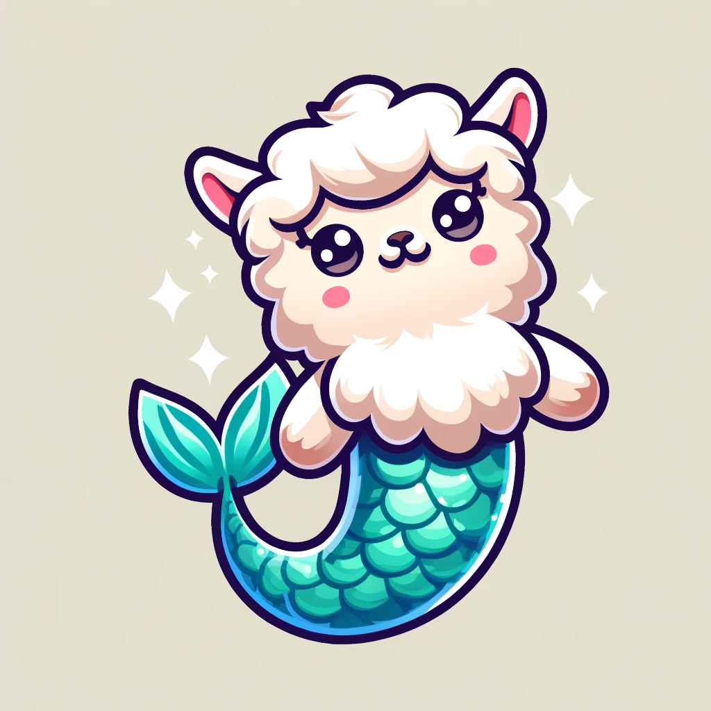 MermaidLlama GIF