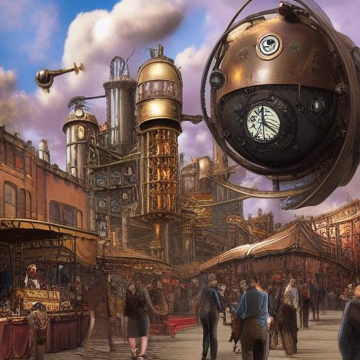 Steampunk Adventure Setting