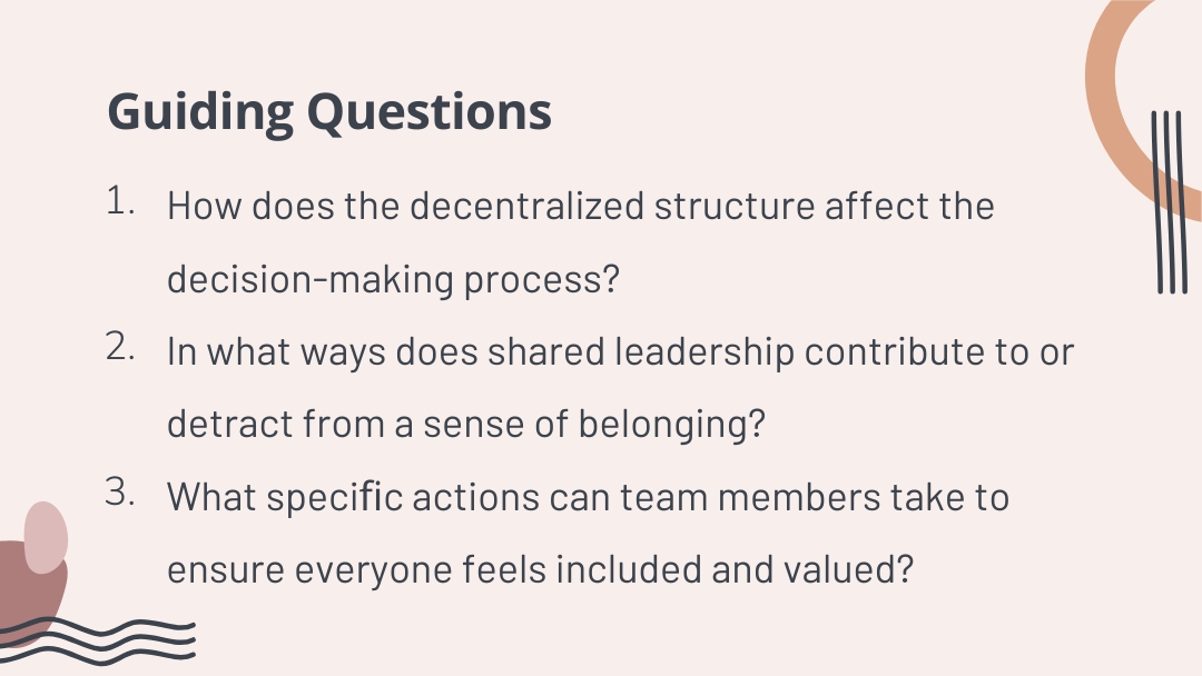 Leadership Activity Questions