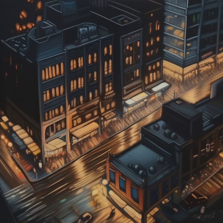 1-Overhead view of a bustling city street at night, realism-1.png