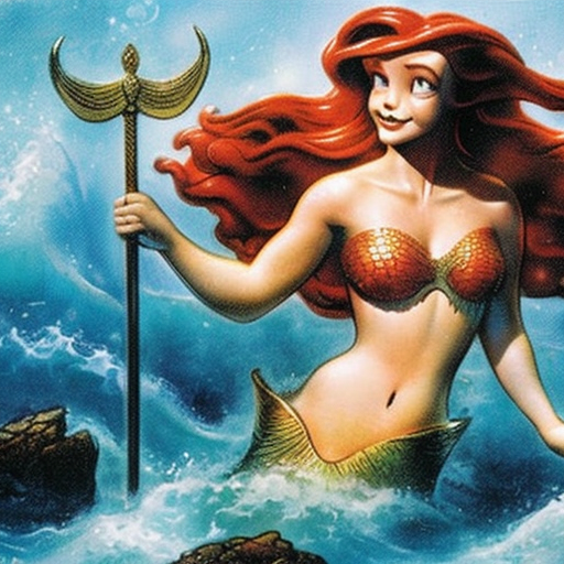 28687-369183178-DPM++ 2S a Karras-s30-c10-512x512-m03f434be-mtg card art ariel the little mermaid 1 2 legendary creature merfolk 1 1 blue white red uwr theros 1.png